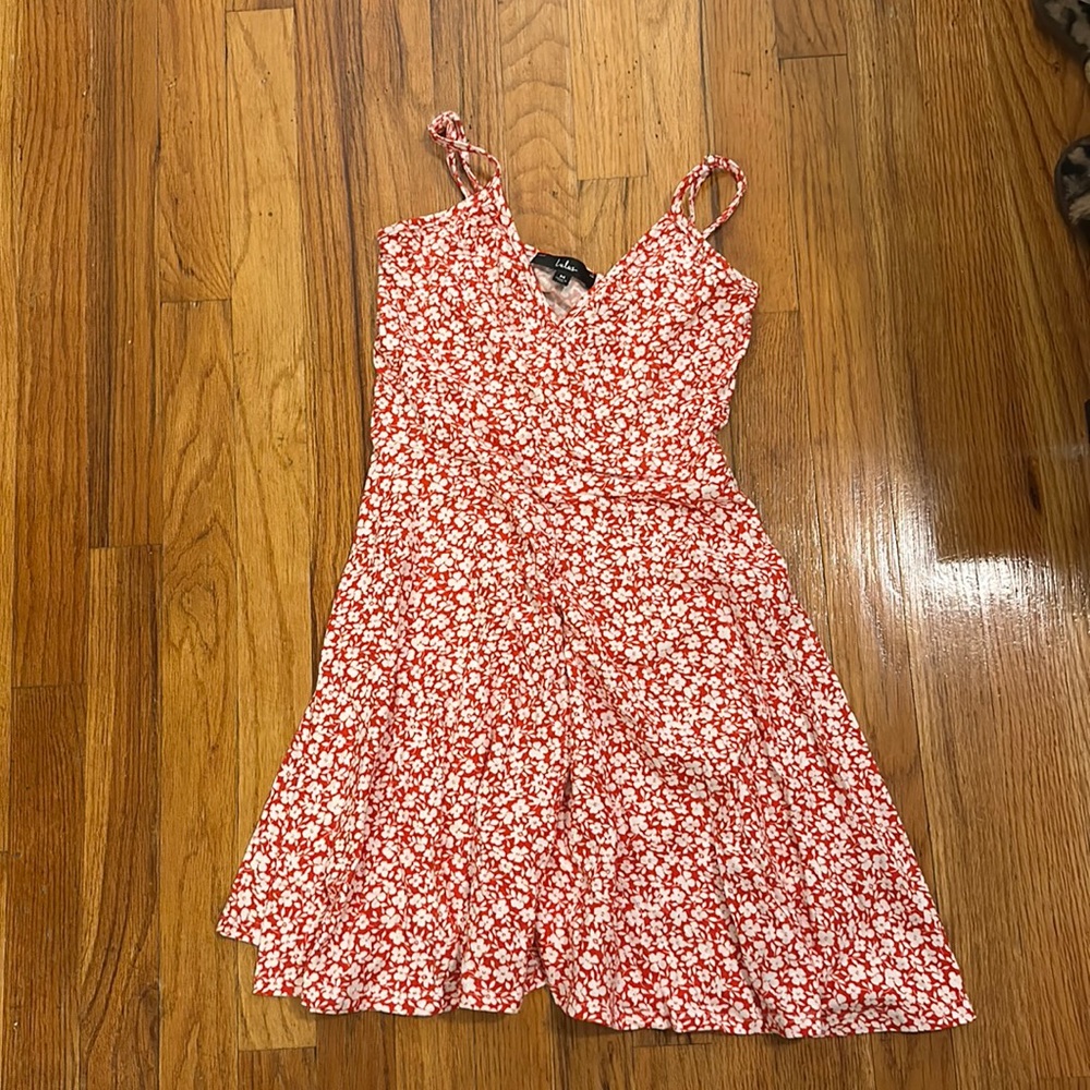 Lulus floral skater dress